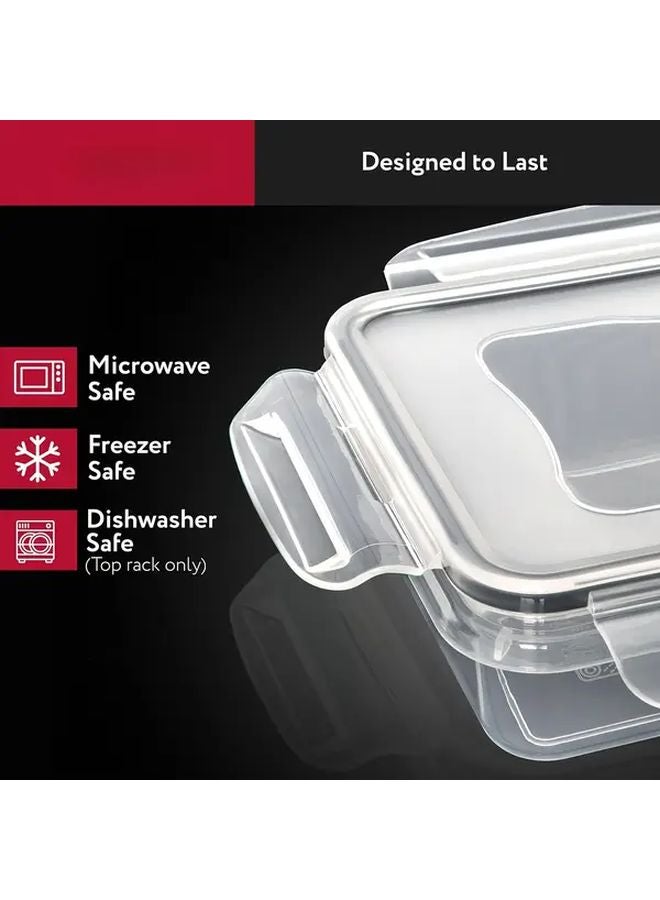 24pcs Reusable Food Storage Containers Keep Food Fresh Sealed Plastic Kitchen Pantry Organization - Image 4